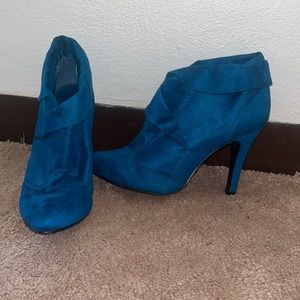 Blue heels!